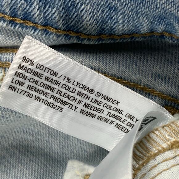 NWT Universal Thread Denim Maxi Skirt sz 6 Light Wash 28" Waist Front Slit Jean - Picture 11 of 11